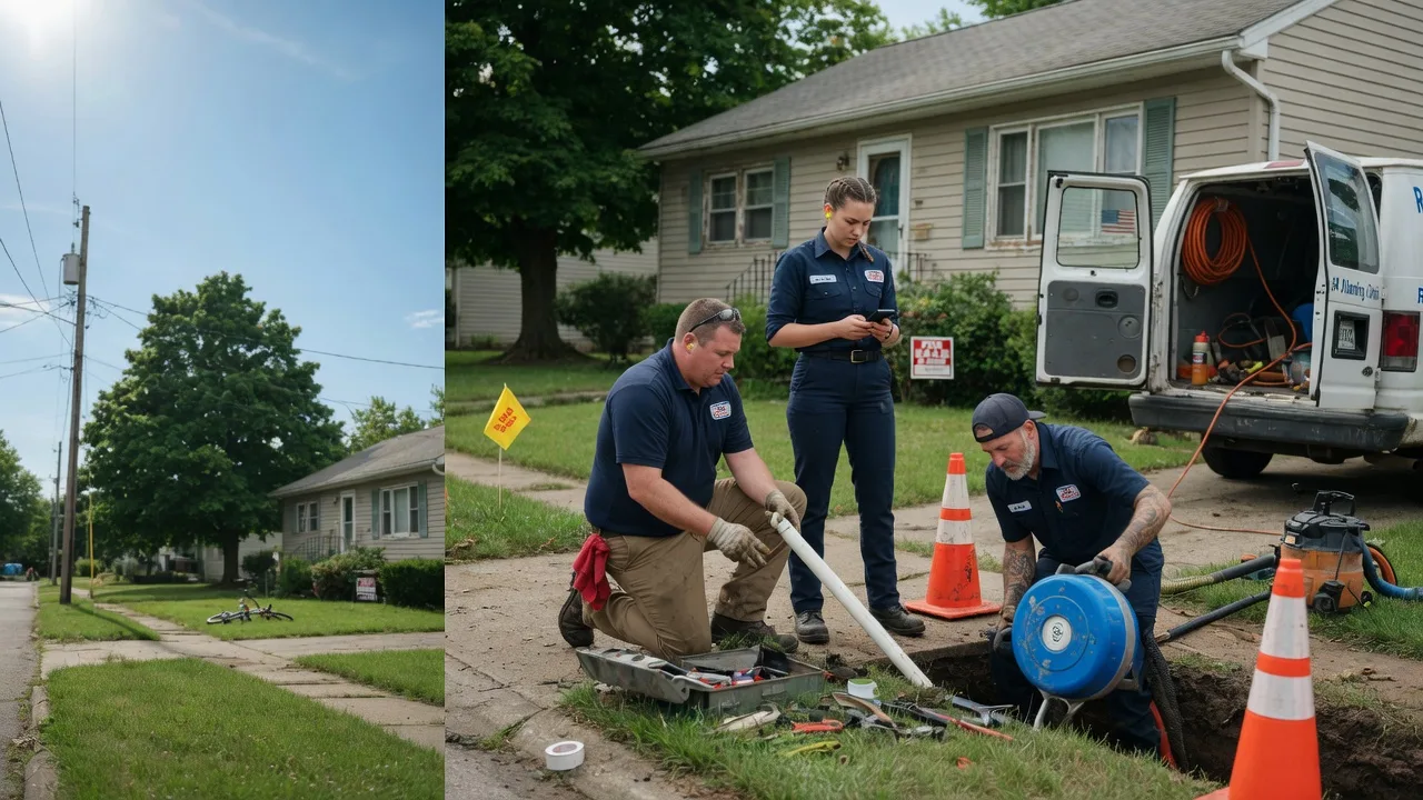 Sewer Line Repair in Spelter, WV near me